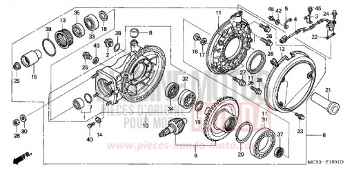FINAL DRIVEN GEAR (ST1300A) ST1300A4 de 2004